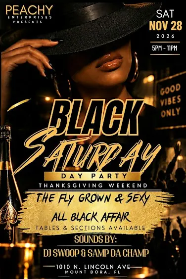 Black Saturday: The Thanksgiving Weekend Day Party