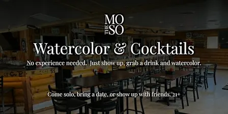 Modern Social Presents: Watercolor & Cocktails Night