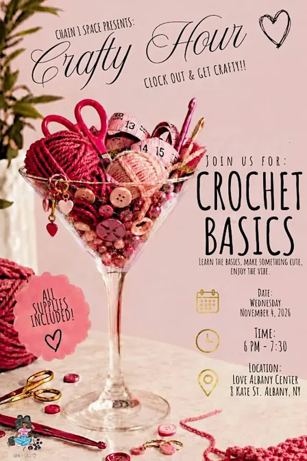 Crafty Hour: Crochet Basics