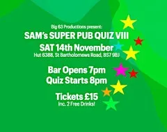 Sam's Super Pub Quiz VIII