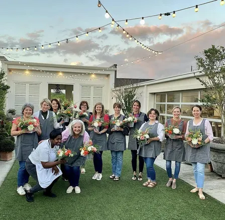 Happy Hour with Flowers: A Fall Floral Workshop at Fox and the Falcon