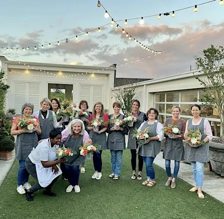 Happy Hour with Flowers: A Fall Floral Workshop at Fox and the Falcon