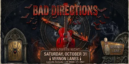 Louisville Halloween Party 2026: Bad Directions LIVE at Vernon Lanes