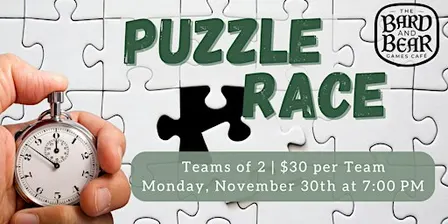 The Bard and Bear Puzzle Race