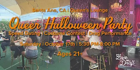 Queer Halloween Party | Santa Ana, CA | Singles 21+ | Queen's Lounge