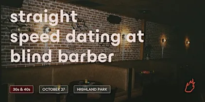 Friend or Flame Straight Speed Dating | Highland Park | 30s & 40s