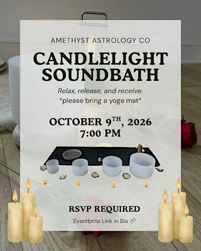 Candlelight Soundbath Meditation
