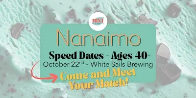 Nanaimo Speed Dating - Ages 40+