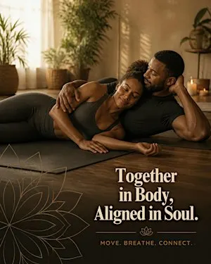Self Care Me Wellness Couple Intimate Yoga & Meditation Date Night ♀️❤️