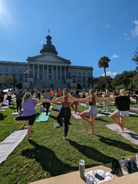 A day of FREE Community Fitness at the South Carolina Statehouse