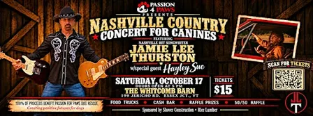 Nashville Country Concert w Jamie Lee Thurston & special guest Hayley Sue!