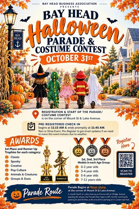 Bay Head Halloween Parade & Costume Contest 2026