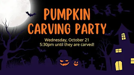 Jake's Pumpkin Carving Party