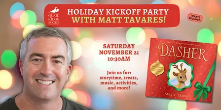 Holiday Kickoff Party with Matt Tavares!
