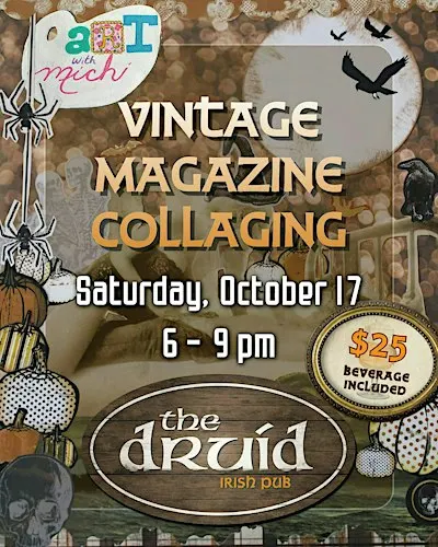 Vintage Magazine Collaging