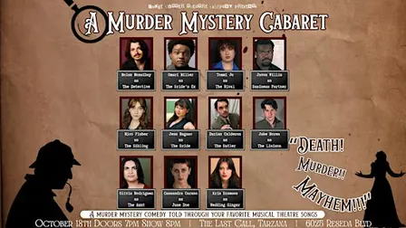 A Murder Mystery Cabaret: Death! Murder!! Mayhem!!!