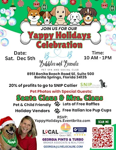Yappy Holidays with Santa & Mrs. Claus
