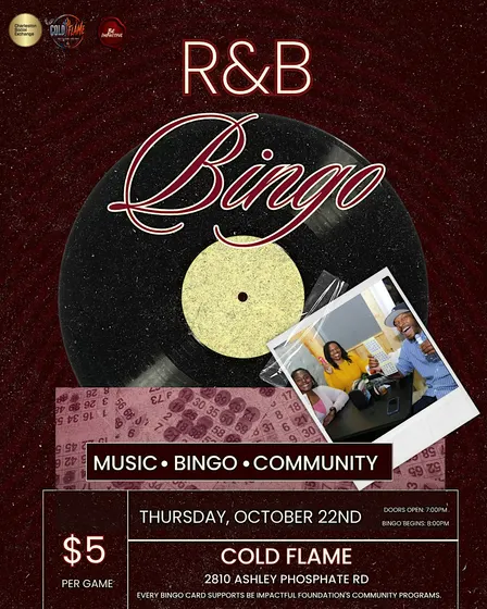 BE Impactful Presents: R&B Bingo