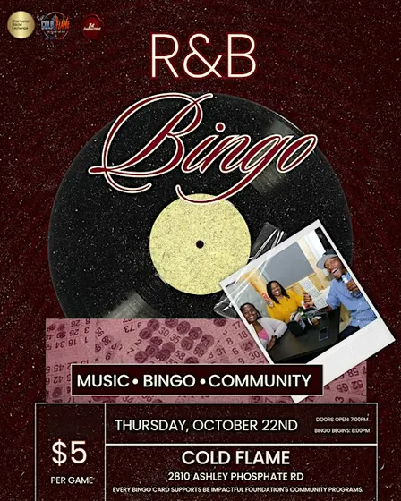 BE Impactful Presents: R&B Bingo