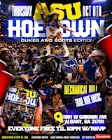 ASU HOE DOWN DUKES AND BOOTS EDITION FREE MECHANICAL BULL RIDES