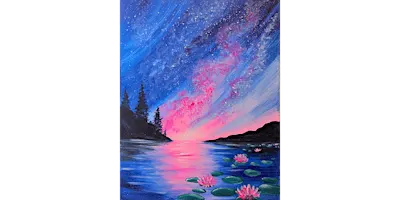 Celestial Bloom - Paint and Sip in Chicago | Classpop!™