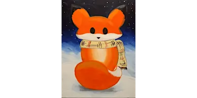 Frosty Fox - Paint and Sip in Norfolk | Classpop!™