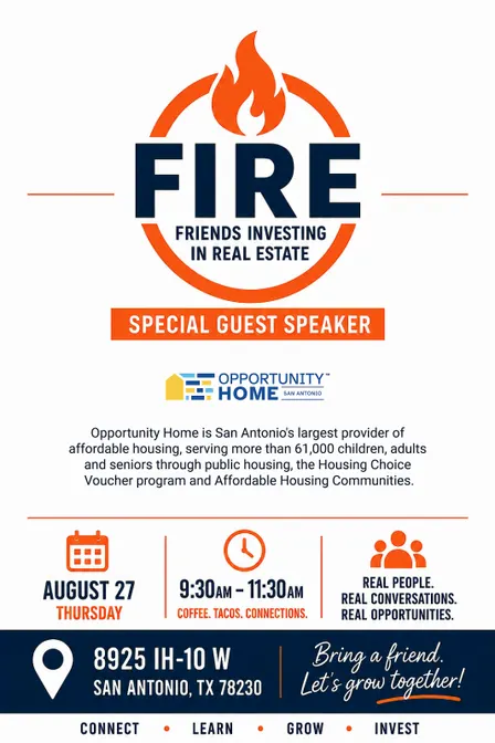 FIRE. Friends Investing in Real Estate