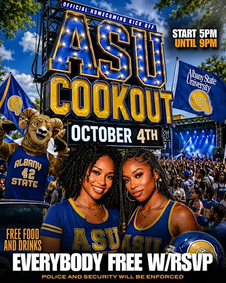 ASU COOKOUT OFFICIAL HOMECOMING KICK OFF