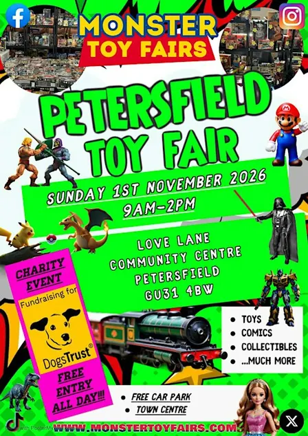 Petersfield Toy Fair - CHARITY EVENT for Dogs Trust