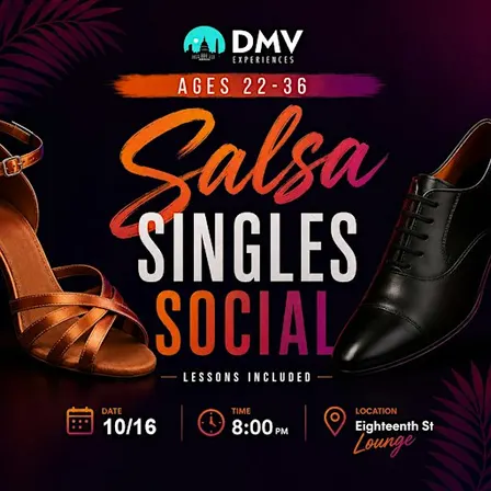Salsa Singles Social | Ages 22-36 | Match & Mingle
