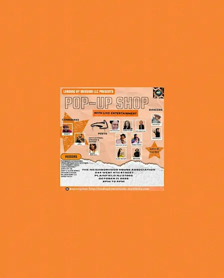 Leading by Mission LLC Presents Pop Up Shop with Live Entertainment