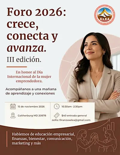 FORO 2026: "CRECE, CONECTA Y AVANZA" III EDICIÓN