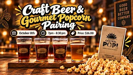 Craft Beer & Popcorn Tasting