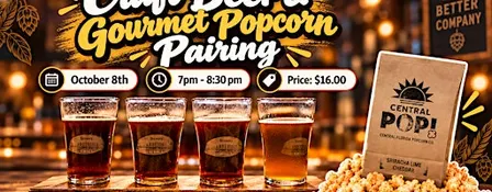 Craft Beer & Popcorn Tasting