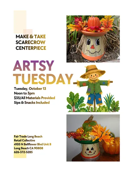 DIY SCARECROW CENTERPIECE