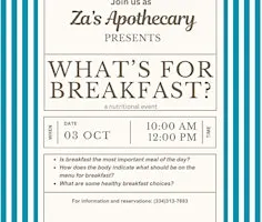 Decoding the Body's Language: What's for Breakfast?