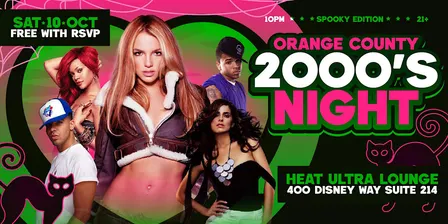 2000s PARTY @ HEAT ULTRA LOUNGE OC