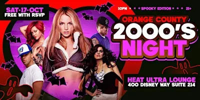 2000s PARTY @ HEAT ULTRA LOUNGE OC