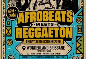 AFROBEATS MEETS REGGAETON | Afro Night in Brisbane