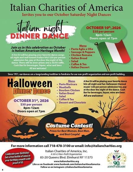 Social Dance Saturday Night - Halloween Party