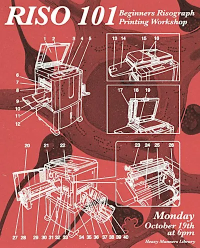 Risograph Printing 101 (10/19)