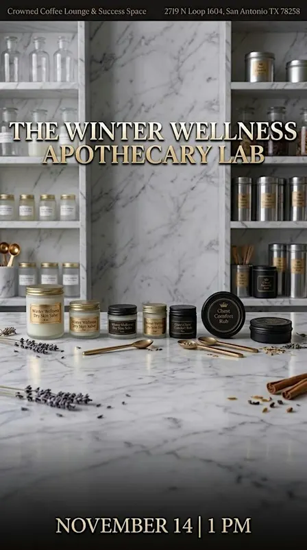 Create Your Own Winter Wellness Balms: Custom Dry Skin Salve & Chest Rub
