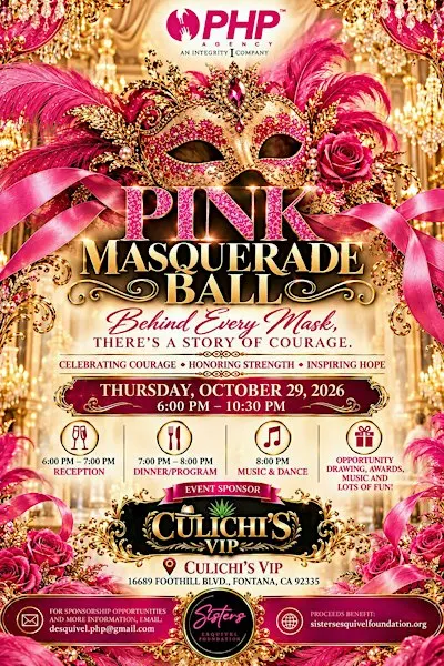 Pink Masquerade Ball