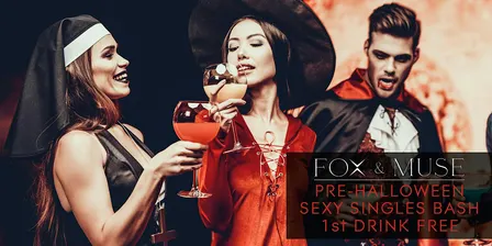 Pre-Halloween Sexy Singles Bash | 1st Drink FREE | Luxury Lingerie Giveaway