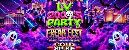 21+FRIDAY LV 2000 PARTY OCT 2ND GOLD SPIKE FREE WITH RSVP