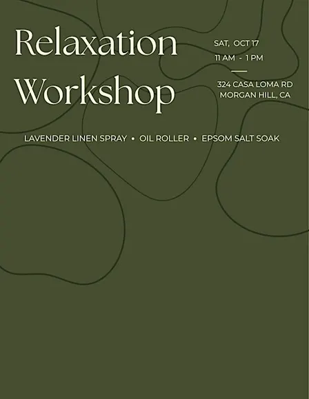 Create Your Own Relaxation Kit - Lavender Farm Workshop
