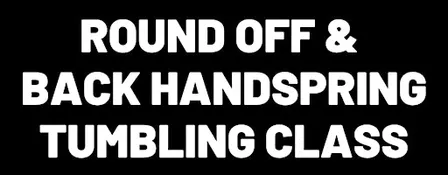 Term 4 - Round Off & BackHandspring Tumbling Class (7-17yrs)