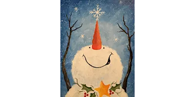 Catching Snowflakes - Paint and Sip in Norfolk | Classpop!™