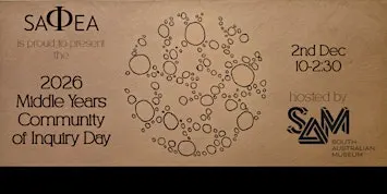 Middle Years Community of Inquiry Day: Community