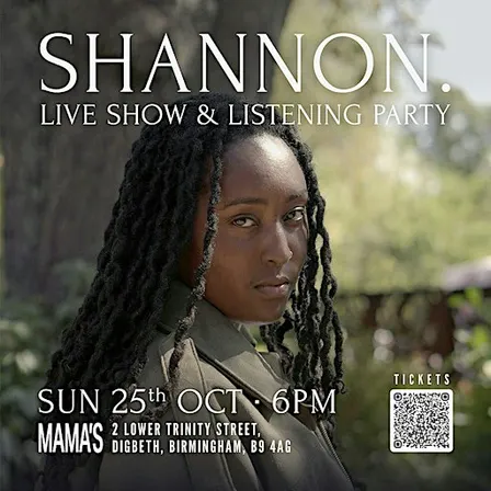 SHANNON. - Live Show and Listening Party